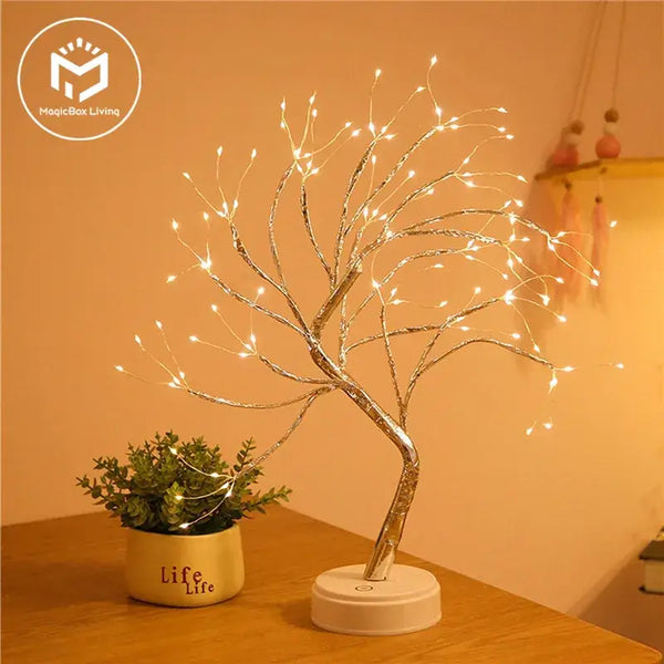 Charming LED Tree Lamp Versatile & Stylish Decor